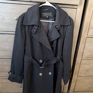 Giacca Black Women's Trench Coat